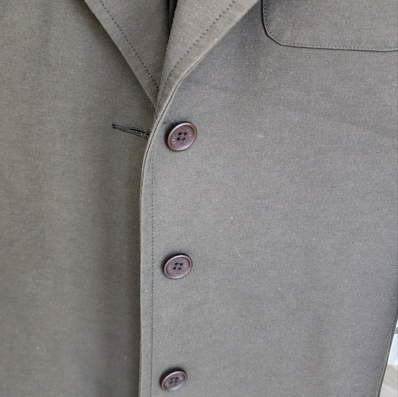 EUC- Armani Exchange- trench coat. Olive green. Size XS - Picture 2 of 9